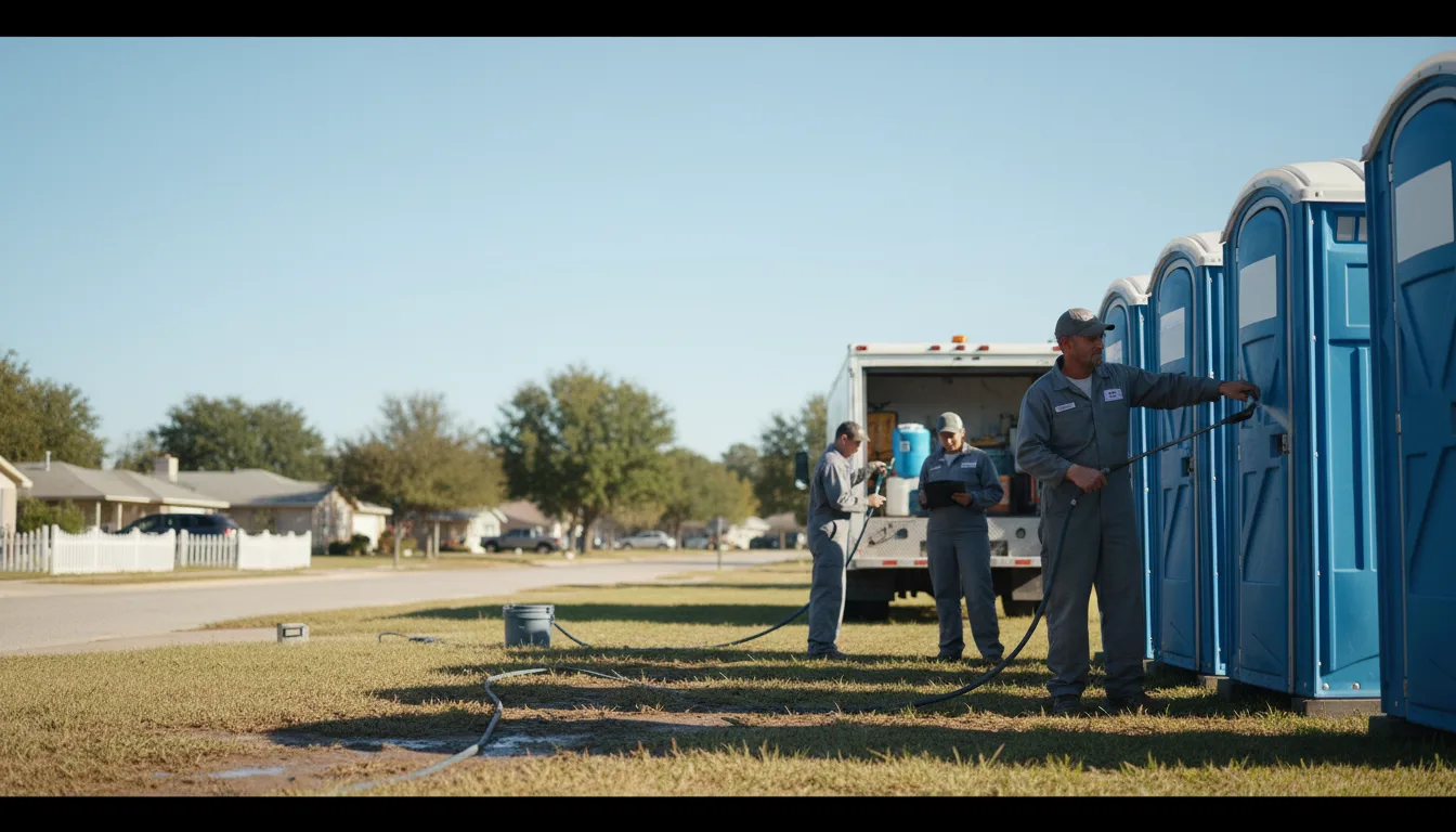 Long-Term Portable Toilet Rental in Calabash, NC near me